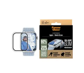 PanzerGlass Apple Watch 11/10 42mm tenký čirý kryt s ochranným sklem