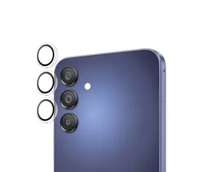 PanzerGlass Hoops Samsung Galaxy A16/A16 5G čiré ochranné kroužky pro čočky fotoaparátu