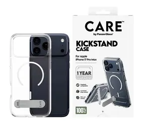 PanzerGlass CARE kryt Apple iPhone 17 Pro Max Kickstand stříbrný/bílý MagSafe 