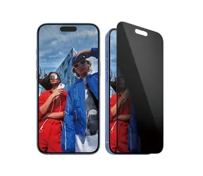 PanzerGlass Privacy Apple iPhone 16 Plus/15 Plus s instalačním rámečkem