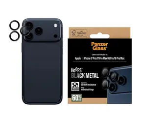 PanzerGlass Hoops Apple iPhone 17 Pro/16 Pro/15 Pro/17 Pro Max/16 Pro Max/15 Pro Max černé