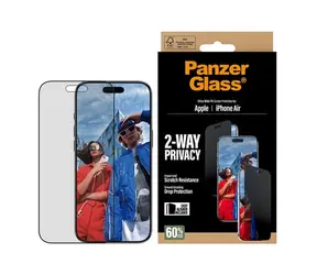 PanzerGlass Privacy Apple iPhone Air s instalačním rámečkem
