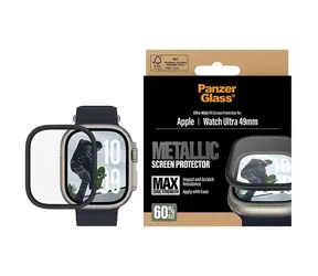 PanzerGlass Apple Watch Ultra ochranné sklo s kovovým rámečkem