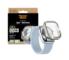 PanzerGlass Apple Watch 11/10 42 mm zlatý kryt s ochranným sklem