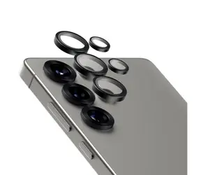 PanzerGlass Hoops Ceramic Samsung Galaxy S25 Ultra černé ochranné kroužky pro čočky fotoaparátu