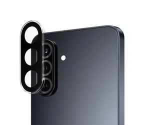 PanzerGlass Hoops Samsung Galaxy A36 5G čiré ochranné kroužky pro čočky fotoaparátu