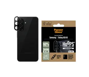 PanzerGlass Hoops Samsung Galaxy A26 5G čiré ochranné kroužky pro čočky fotoaparátu