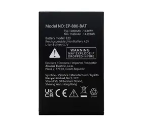 EVOLVEO originální baterie pro EasyPhone LT EP-880 / 1200 mAh