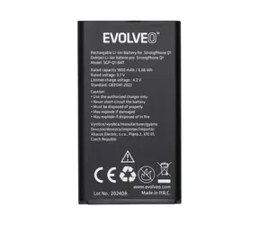 EVOLVEO originální baterie pro MaxPhone A1 / StrongPhone Q1/Z4/W4 / 1800 mAh