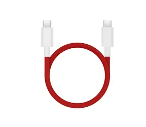 OnePlus Magnetic Cable Datový kabel USB-C - USB-C 1.2m červená