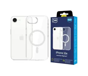 3mk EverClear MagCase zadní kryt pro Apple iPhone 16E