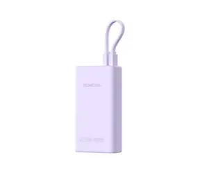 Romoss PHA10 10000mAh fialová / Powerbanka / 22.5W / USB-C + kabel