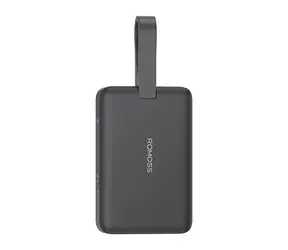 Romoss WMS10 10000mAh černá / Powerbanka / 30W / USB-C + Lightning + kabel