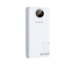 Romoss SW20S Pro 20000mAh bílá / Powerbanka / 30W / 2x USB-A + 1x USB-C + 1x Lightning + 1x microUSB