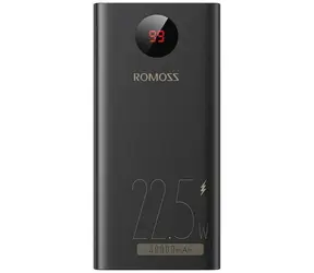 Romoss PEA40PF 40000mAh černá / Powerbanka / 22.5W / 2x USB-A + 1x USB-C + 1x Lightning + 1x microUSB