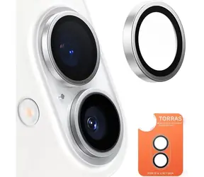 Torras Lensguard sklo na fotoaparát pro Apple iPhone 16 Pro šedá