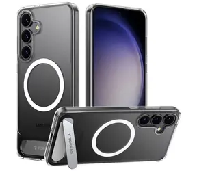 Torras Pstand Series Ochranné pouzdro pro Samsung S25+ transparentní