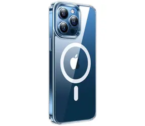 Torras Diamond Clear-Mag Ochranné pouzdro pro iPhone 15 PRO transparentní