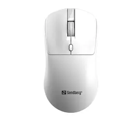 Sandberg Wireless Mouse Saver bílá / bezdrátová myš / 1600dpi / optická / 4 tlačítka / 2.4 GHz