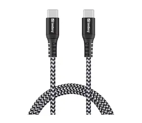 Sandberg Survivor USB-C Cable 1M 100W / nabíjecí kabel USB-C na USB-C
