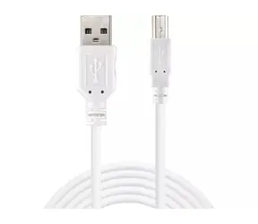 Sandberg USB 2.0 A-B male 1.8 m bílá / kabel USB-A na USB-B