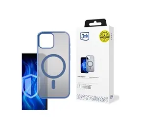 3mk Frosty MagCase zadní kryt pro Apple iPhone 16E Blue