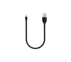 Satechi Flexible kabel USB - microUSB 0.25m černá