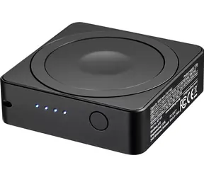 Sandberg 3in1 Magnet Powerbank 5000mAh černá / 2x USB-C + bezdrátové nabíjení