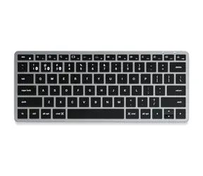 Satechi klávesnice Slim X1 šedá / bezdrátová klávesnice / Bluetooth / USB-C / podsvícená 