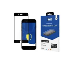 3mk HardGlass Max Lite ochranné sklo pro Apple iPhone 7/8/SE 2020/2022 Black