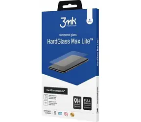 3mk HardGlass Max Lite ochranné sklo pro Xiaomi Redmi Note 14 PRO/14 PRO+ 5G Black
