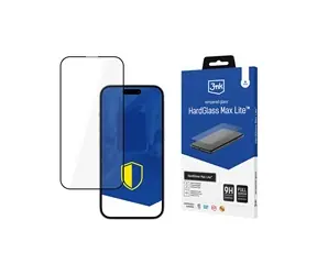 3mk HardGlass Max Lite ochranné sklo pro Apple iPhone SE 4 White