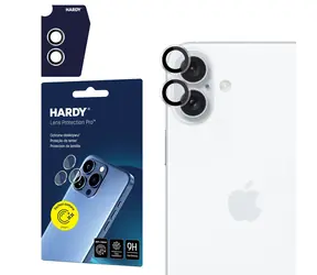 3mk Hardy Lens Protection Pro skla na fotoaparát pro iPhone 16/16 Plus Transparent