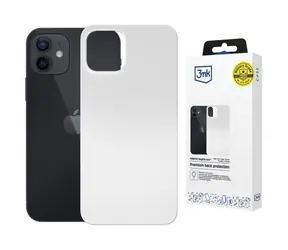 3mk Hardy MagSilicone zadní kryt pro Apple iPhone 12 White
