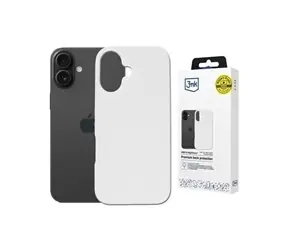 3mk Hardy MagSilicone zadní kryt pro Apple iPhone 16 White