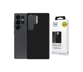 3mk Hardy MagSilicone zadní kryt pro Samsung Galaxy S25 Ultra Black