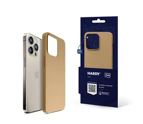 3mk Hardy Silicone MagCase zadní kryt pro Apple iPhone 15 Pro Dark Gold