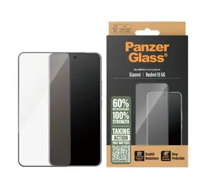 PanzerGlass Tvrzené sklo UWF pro Xiaomi Redmi 15 5G černá
