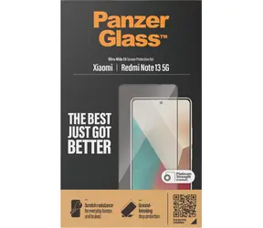 PanzerGlass Tvrzené sklo UWF pro Xiaomi Redmi Note 13 černá