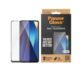 PanzerGlass Tvrzené sklo UWF pro Xiaomi Redmi 13C černá