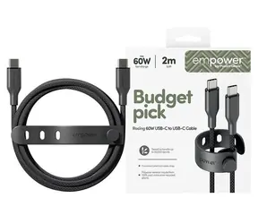 PanzerGlass empower 60W USB-C to USB-C Cable USB 2.0 2M černá