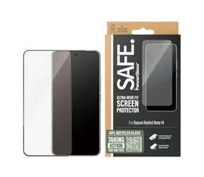PanzerGlass Safe Ultra-Wide Fit pro Xiaomi Redmi Note 14