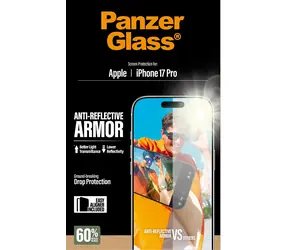 PanzerGlass Armor Anti-Reflective EasyAligner Tvrzené sklo pro iPhone 17 Pro