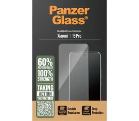 PanzerGlass Ultra-Wide Fit w. černá Frame pro Xiaomi 15 Pro