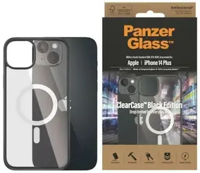 PanzerGlass Pouzdro ClearCase s MagSafe pro iPhone 14 Plus černá