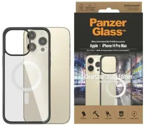PanzerGlass Pouzdro ClearCase s MagSafe pro iPhone 14 Pro Max černá