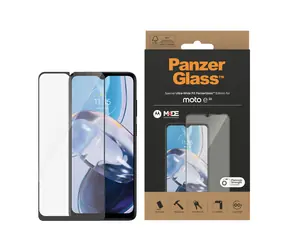 PanzerGlass Tvrzené sklo UWF pro Motorola Moto E22s černá