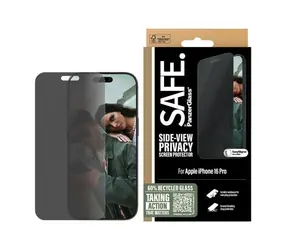 PanzerGlass SAFE Privacy Screen Protector iPhone 16 Pro / Ultra-Wide Fit