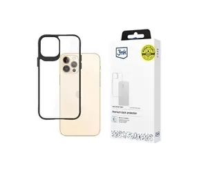 3mk Satin Armor Case+ zadní kryt pro Apple iPhone 12 Pro Max Black