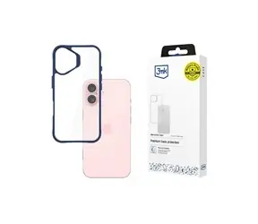 3mk Satin Armor Case+ zadní kryt pro Apple iPhone 16 Blue